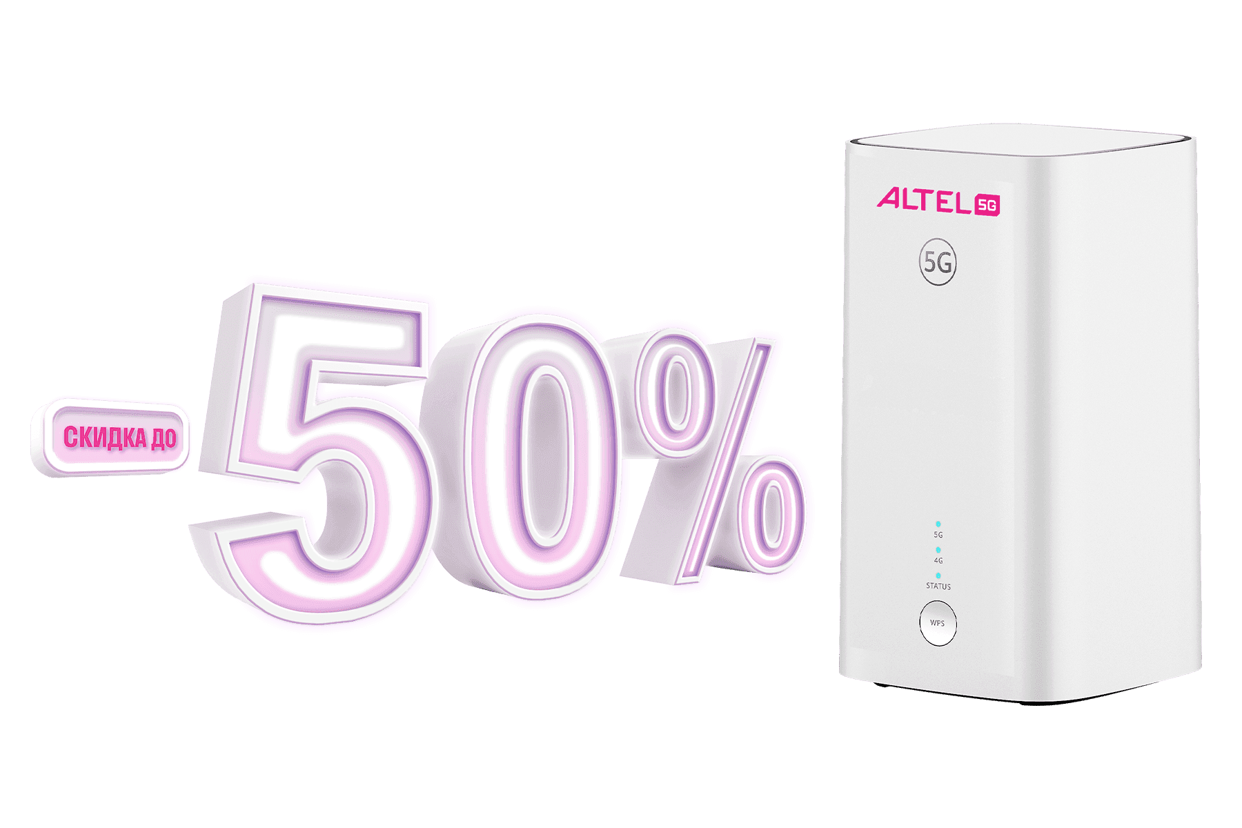 5G роутер с выгодой до 50%